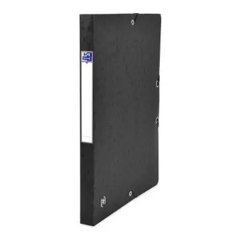 Cutie pentru documente Oxford TOP FILE+ 2,5 cm neagră