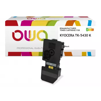 Cartuș de toner compatibil Armor OWA pentru Kyocera TK-5430K negru 1.250 pagini recondiționat