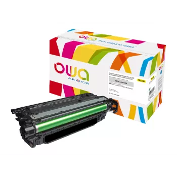 Cartuș de toner recondiționat Armor OWA galben (alternativă la HP CE262A)