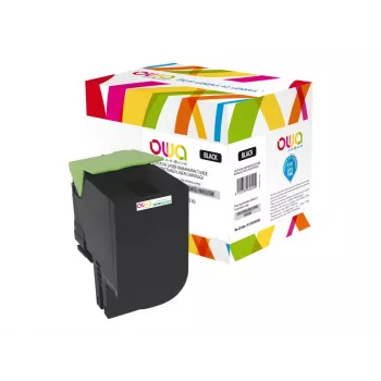 Armor OWA - negru - compatibil - recondiționat - cartuș de toner (alternativă la Lexmark 80C2SK0)
