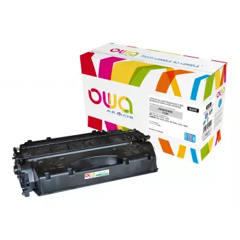 Cartuș toner negru de randament ridicat compatibil Armor OWA (înlocuiește HP 05X, CE505X)