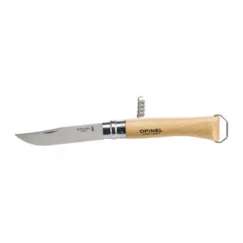 Cuțit de buzunar Opinel Nr. 10 cu tirbușon