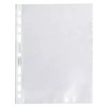50 de buzunare perforate Exacompta Forever A5 transparente granulate 0,06 mm