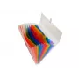Exacompta Crystal Mapă cu compartimente - 13 compartimente - A4 - transparent