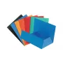 Separatoare de documente A4 multicolore Exacompta 56400E, 200 file, 250x320 mm, carton 100% reciclat, perforare universală, certificat Blauer Engel