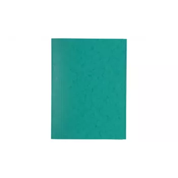 Exacompta 56415E Mapă de raport A4 verde 200 file cotor 3 mm carton reciclat