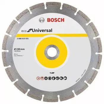 Disc de tăiere diamantat Bosch Eco for Universal 230 x 22,23 mm