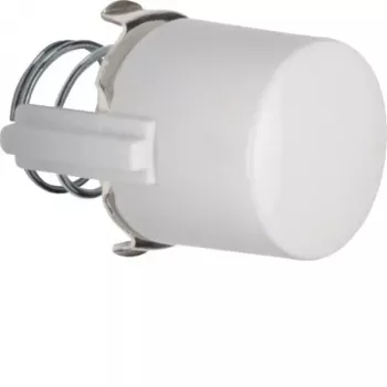 Hager WTF5285WG Capac pentru buton de tastare pentru buton iluminat și semnal luminos E10 1930/Glas