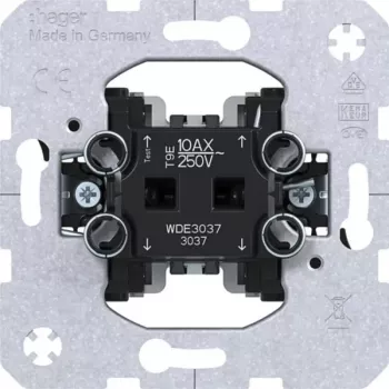 Hager WDE3037 Modul basculant întrerupător cruce îngropat 10 AX