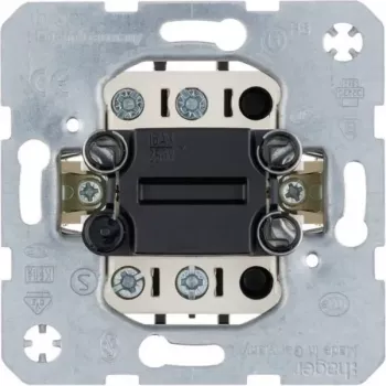 Hager WDE303212 Modul întrerupător basculant 2 poli, îngropat, 16 AX, 250 V AC