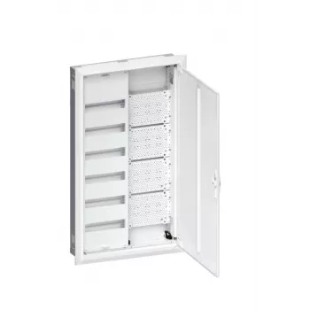 HAGER FWU62K1 Tablou de distribuție îngropat UP72PLE+Multimedia, IP30, clasa de protecție II, dimensiuni nișă 980x580x110 mm