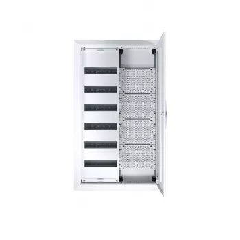 HAGER FWU62K1 Tablou de distribuție îngropat UP72PLE+Multimedia, IP30, clasa de protecție II, dimensiuni nișă 980x580x110 mm