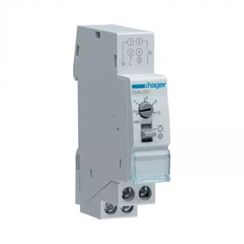 Temporizator pentru iluminat scară Hager EMN001, 230 V