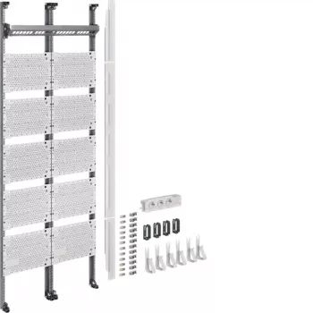 Hager UF521NW universZ câmp multimedia complet 2 câmpuri 1350mm cu 12x module patch RJ45
