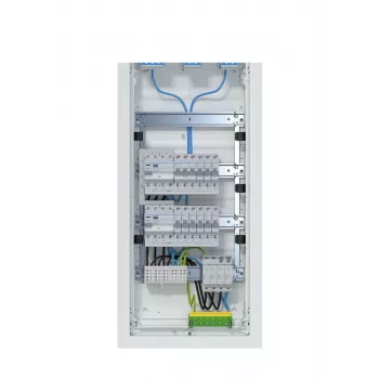 HAGER VU48BV1 Volta Distribution Board 4x12 PLE IP30 Flush-Mounted Populated Wired