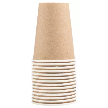 PROnappe 15 Cardboard Cup 200 ml, Kraft (89109I)