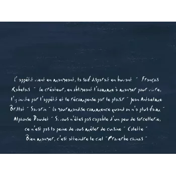 PROnappe 400 Placemats Slate Black 30.0 x 40.0 cm