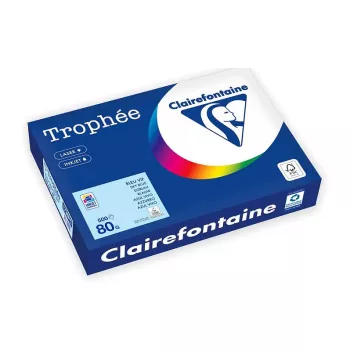 Clairefontaine Trophée Pastel hârtie pentru copiere A4 80 g/m² albastru gheață 500 coli