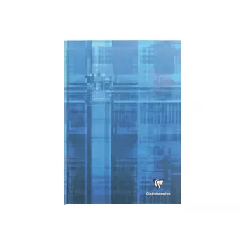 Exacompta Clairefontaine caiet metric A4+ copertă cartonată cu pătrățele 5x5 mm 192 pagini negru