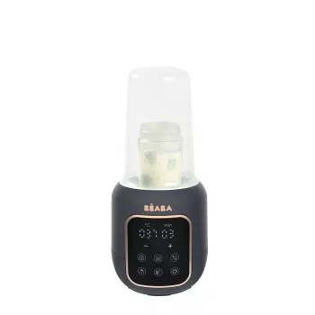 Beaba Multi Milk 5-în-1 Încălzitor de biberon, sterilizator & dezghețator - Albastru marin