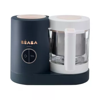 Beaba Babycook Neo Night Blue - blender și aparat de gătit cu abur pentru bebeluși