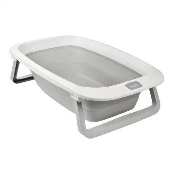Beaba Eazy Pop Camélé'O cadă de baie pliabilă pentru bebeluși Velvet Grey