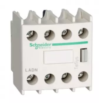 Bloc de contacte auxiliare APC LADN31, 3NO+1NC, TeSys D, montaj frontal