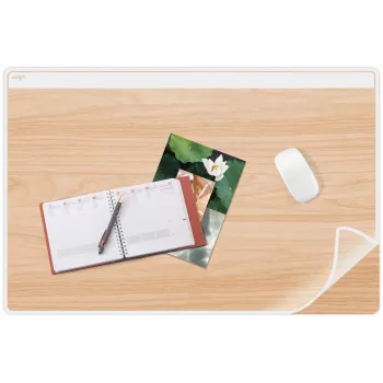 Submână de birou CEP Office Solution plastic alb/fag 65x50 cm