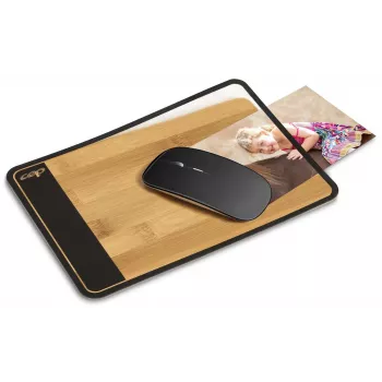 CEP Office Solution Mousepad negru/bambus
