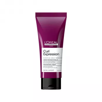 Cremă hidratantă cu efect de lungă durată L'OREAL PROFESSIONNEL Serie Expert Curl Expression pentru păr creț, 200 ml