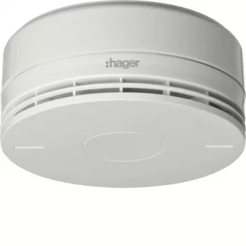Hager RFM101D BEKA Detector de căldură wireless cu sirenă integrată