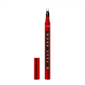 Creion și tuș de sprâncene dublu L'OREAL Infaillible Faux Brow Dark Brunette 1 ml