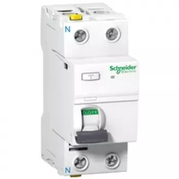 Schneider Electric A9Z21240 Acti9 iID Întrerupător diferențial (RCCB) 2P 40A 30mA Tip A 220-240V AC IP20 Alb