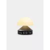 Ceas deșteptător cu lampă Lexon Mina Sunrise, Gun Metal / Dark Grey, LR153MX