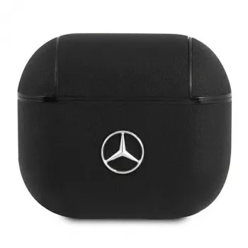 Husă Mercedes-Benz MEA3CSLBK pentru AirPods 3 neagră Electronic Line