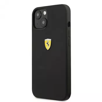 Husă rigidă din silicon Ferrari FESSIHCP13SBK pentru iPhone 13 mini 5,4