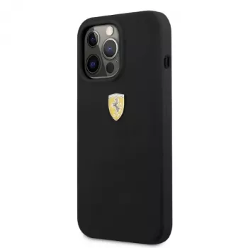 Husă rigidă din silicon MagSafe Ferrari FESSIHMP13XBK pentru iPhone 13 Pro Max 6,7