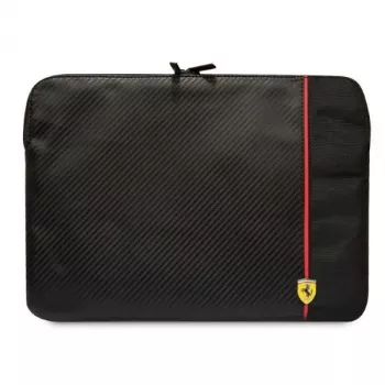 Husă pentru laptop Carbon & Smooth Ferrari FECS14AXBK 14