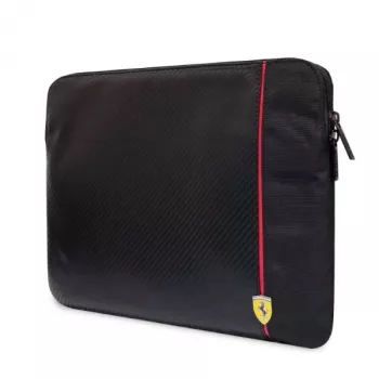 Husă pentru laptop Carbon & Smooth Ferrari FECS14AXBK 14