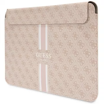 Husă Guess GUCS14P4RPSP 14 inch roz 4G Printed Stripes