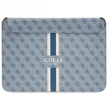 Husă pentru laptop Guess GUCS14P4RPSB 14 inch albastru 4G Printed Stripes