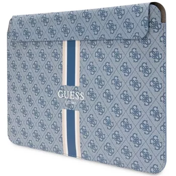 Husă pentru laptop Guess GUCS14P4RPSB 14 inch albastru 4G Printed Stripes