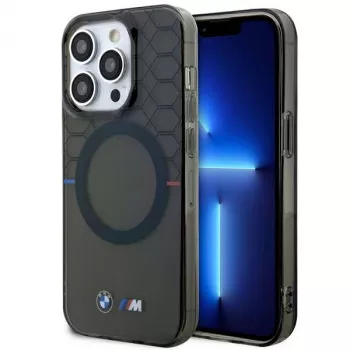 Husă MagSafe cu model BMW gri pentru iPhone 13 Pro Max 6,7 inch
