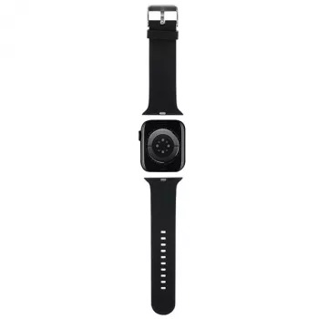 Curea din cauciuc 3D Karl Head Karl Lagerfeld pentru Apple Watch 38/40/41mm negru