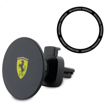 Ferrari suport magnetic pentru telefon auto FECHMMAK pentru grilă de ventilație, negru, colecția 2023, compatibil MagSafe