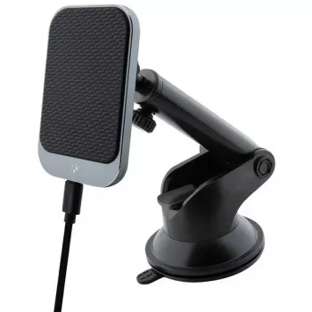 Încărcător auto inductiv BMW BMMWCCDTPK 15W pentru parbriz/grilă de ventilație negru MagSafe Signature Edition