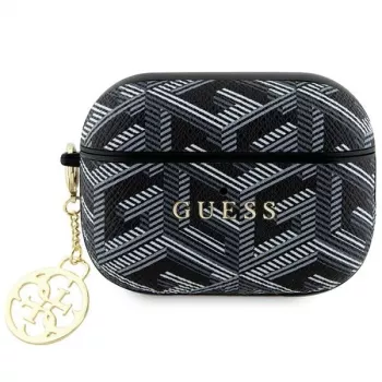 Guess GUAP2PGCE4CK AirPods Pro 2 (2022/2023) Husă Negru GCube Charm