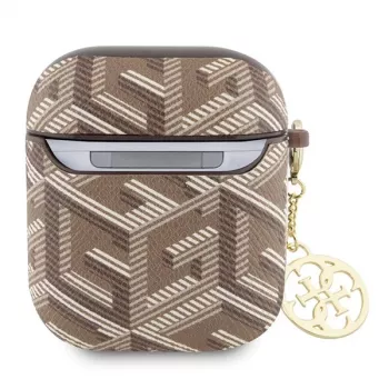 Guess GUA2PGCE4CW AirPods 1/2 Husă Maro GCube Charm