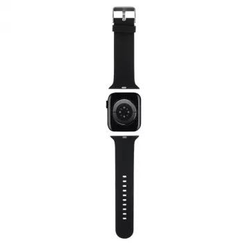 Karl Lagerfeld 3D Rubber Choupette Head Curea pentru Apple Watch 38/40/41mm Negru