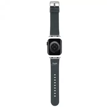 Hello Kitty HKAWMPGKHK Curea Apple Watch 38/40/41mm Negru Silicon